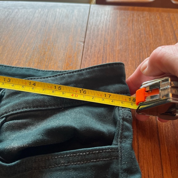 Joe’s size 34 The Callie high rise cropped boot in dark greeN - Picture 4 of 6